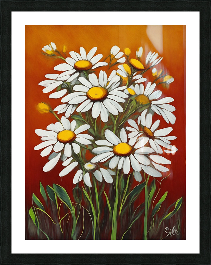 Camomiles  Picture Frame print