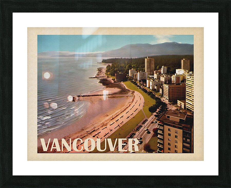 Vancouver Picture Frame print