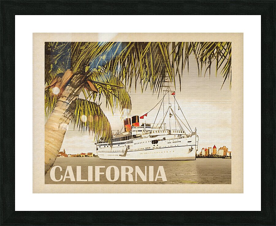 California Picture Frame print