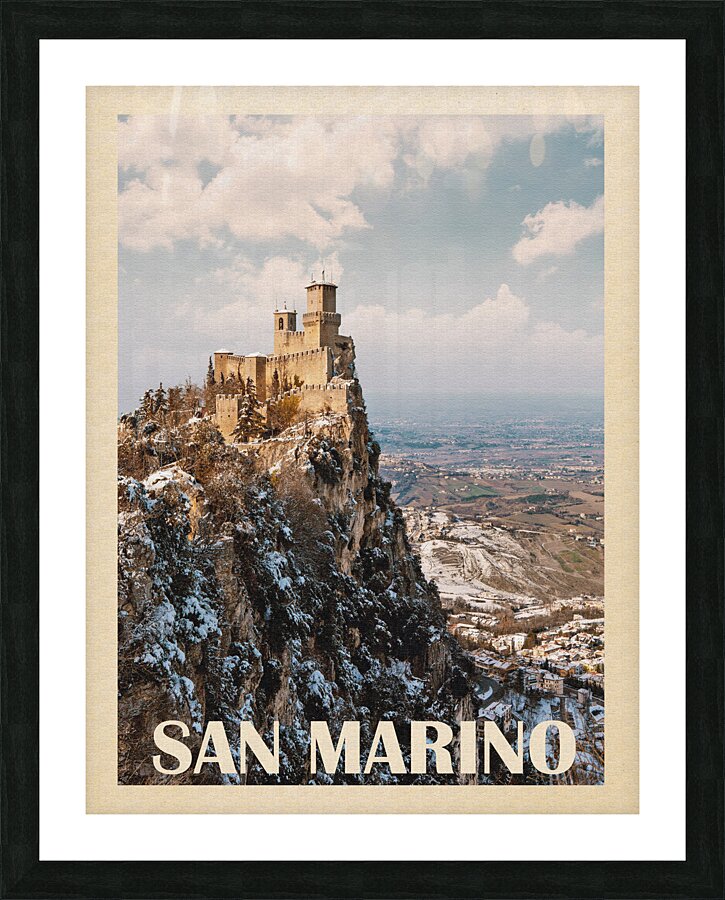 San Marino Picture Frame print