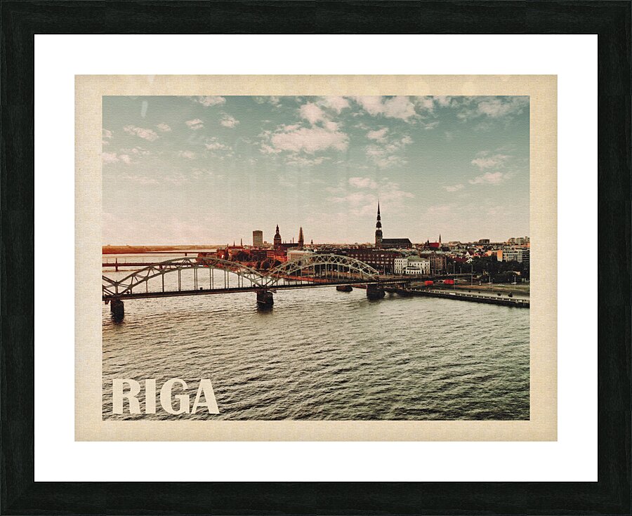 Riga Latvia Picture Frame print