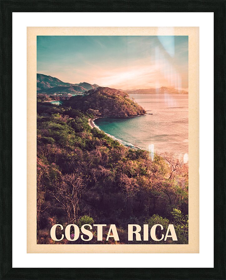 Costa Rica Picture Frame print