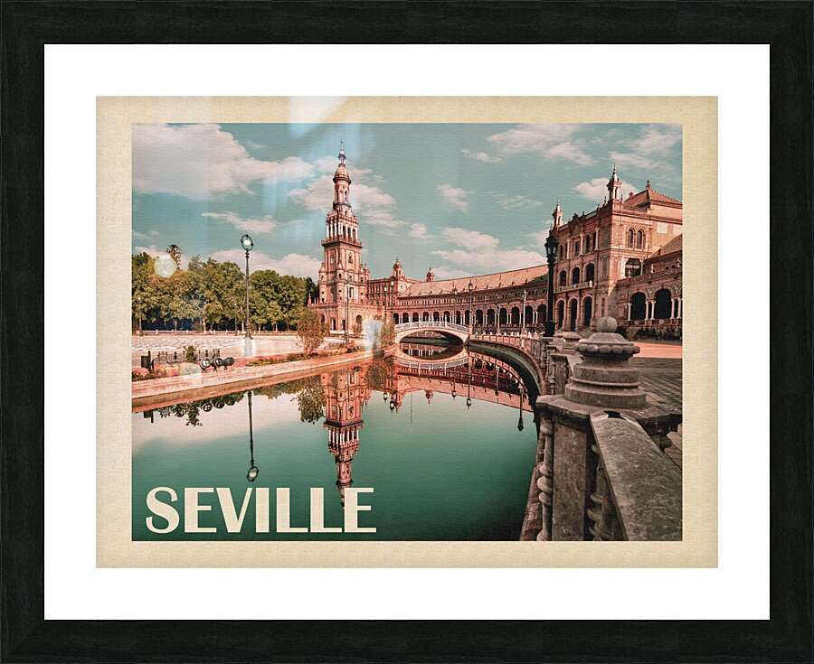 Seville Spain Picture Frame print