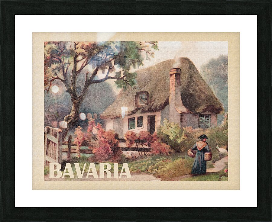 Bavaria Germany Picture Frame print