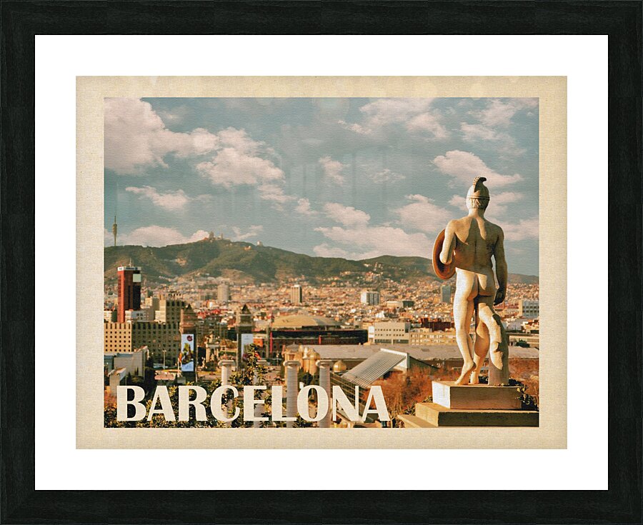 Barceloma Picture Frame print