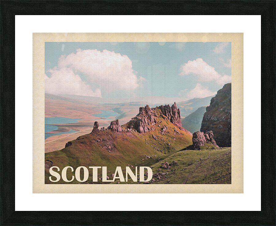 Scotland Landscape Picture Frame print