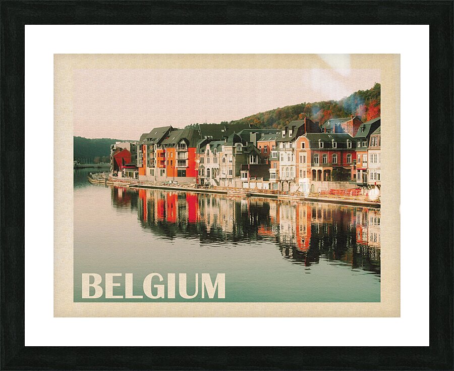 Belgium Dinant Picture Frame print
