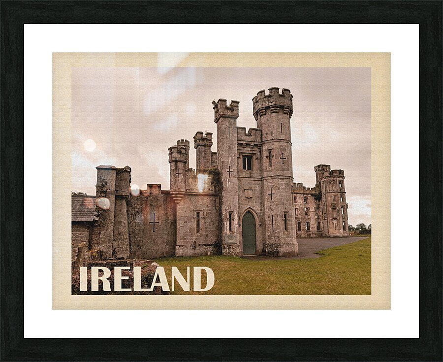 Ireland Castle Picture Frame print