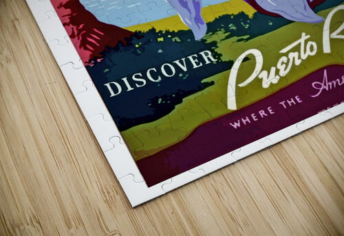 Discover Puerto Rico vintagesupreme puzzle