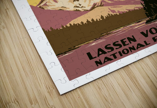 Lassen Volcanic Park vintagesupreme puzzle