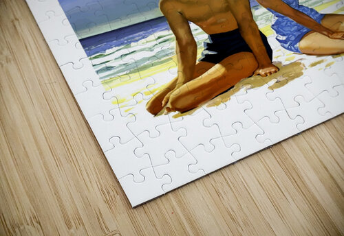 Los Angeles Beach vintagesupreme puzzle