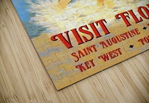 Visit Florida vintagesupreme puzzle