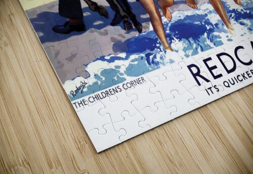 Redcar Beach vintagesupreme puzzle