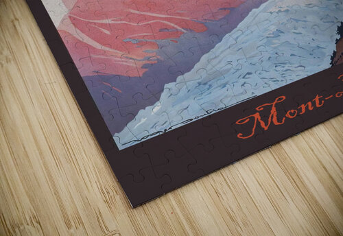 Mont Blanc Rail vintagesupreme puzzle