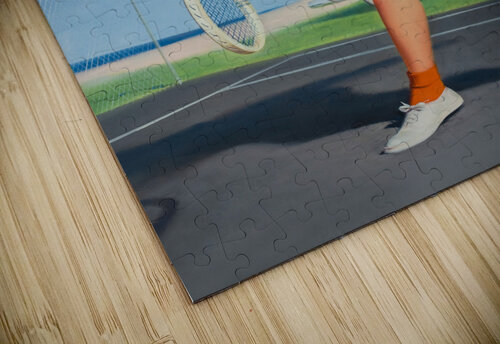 Tennis Match vintagesupreme puzzle