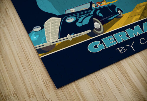 Germany by Car vintagesupreme puzzle