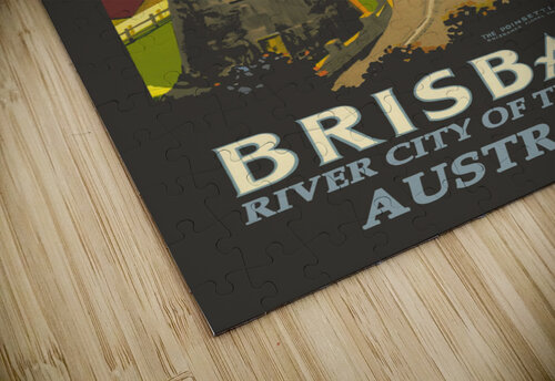 Brisbane Poster vintagesupreme puzzle