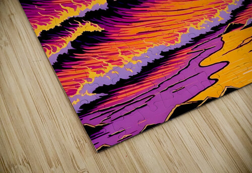 Waves Hitting the Coast vintagesupreme puzzle