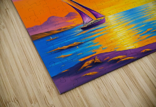 Lonely Boat vintagesupreme puzzle