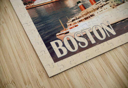 Boston Massachusetts vintagesupreme puzzle