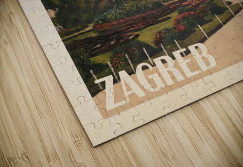 Zagreb Croatia vintagesupreme puzzle