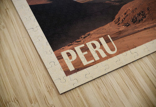 Peru Chacas Lagoon vintagesupreme puzzle