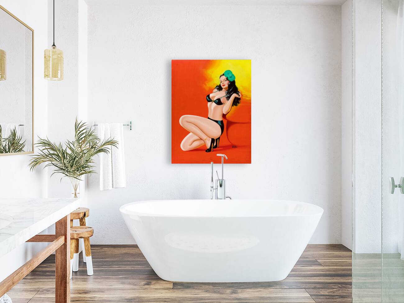 Beauty Parade. pulp cover. February 1947 Reproduction