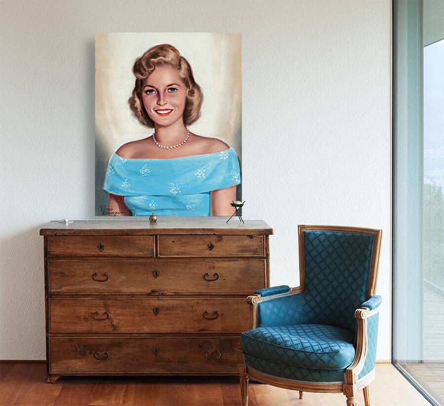 Female Portrait Reproduction