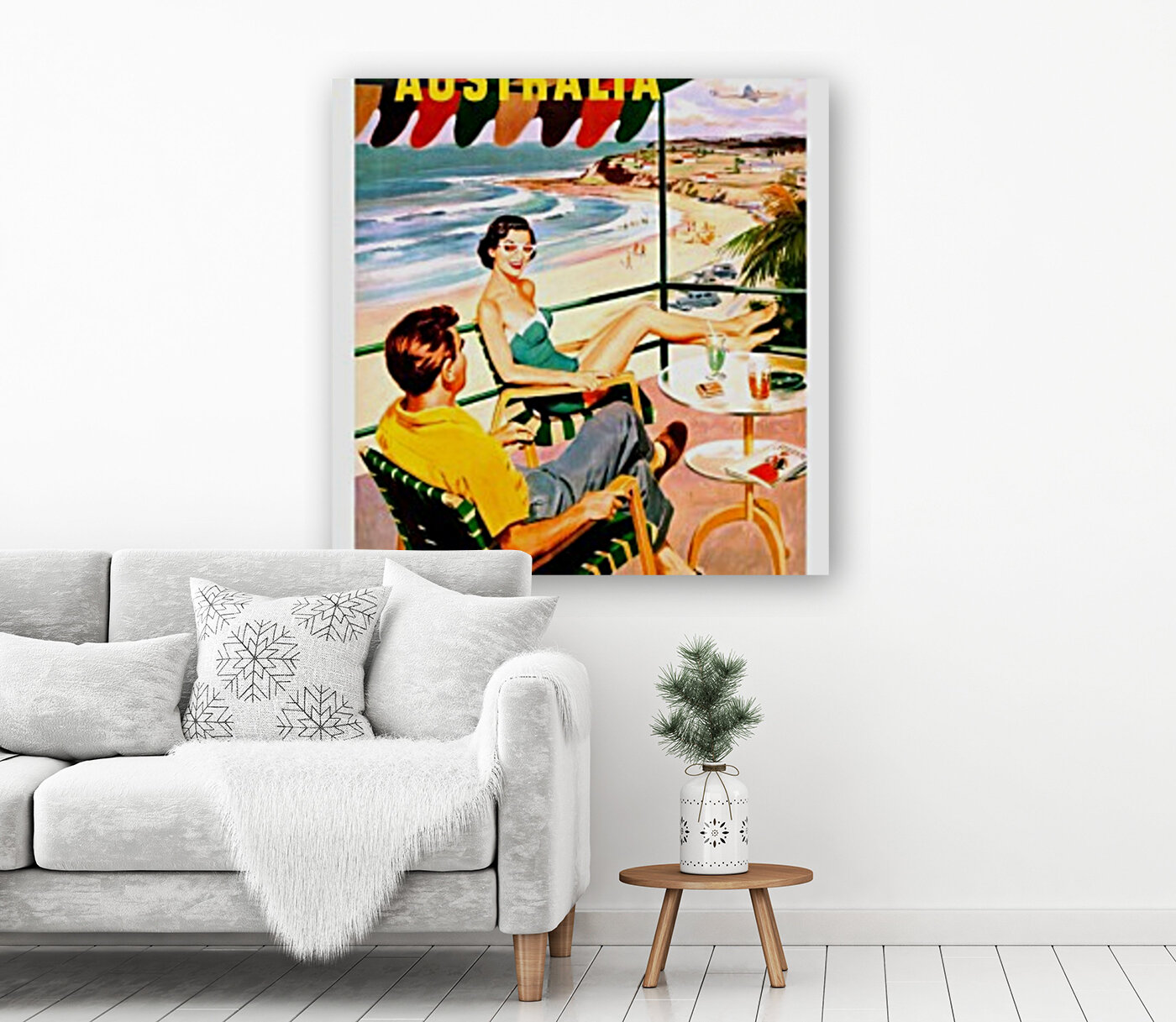 Australia Coastline Reproduction
