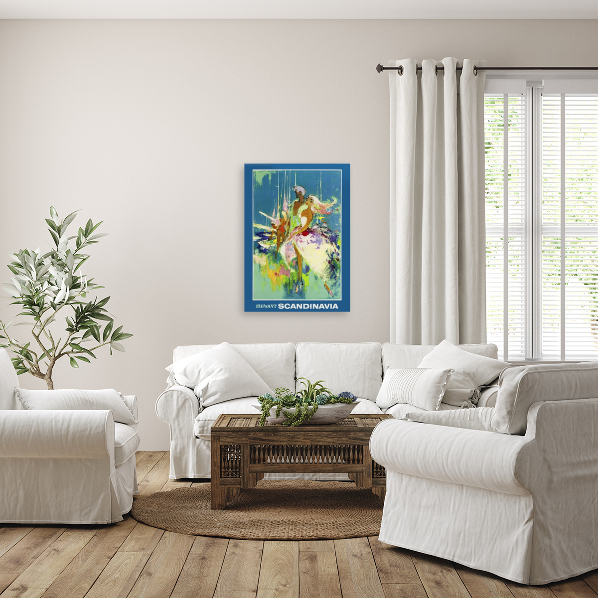 Pleasant Scandinavia Reproduction