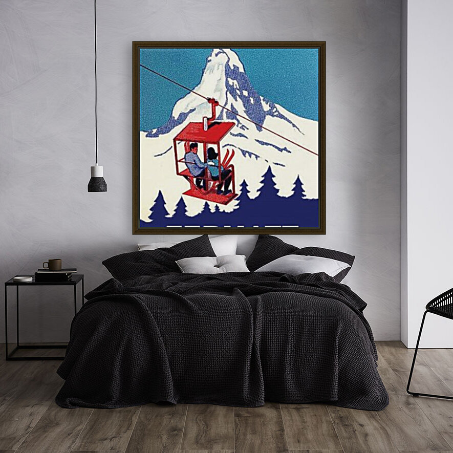 Zermatt Ski Lift Reproduction