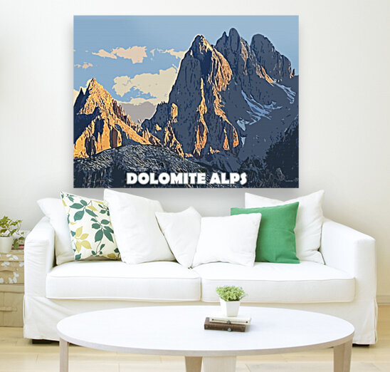 Dolomite Alps Reproduction