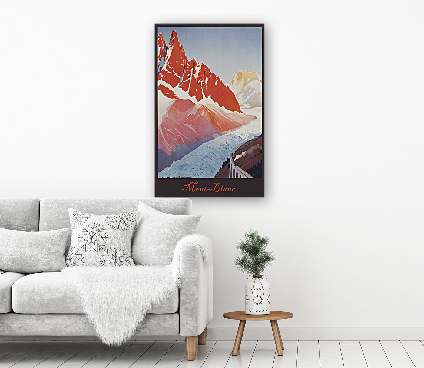 Mont Blanc Rail Reproduction