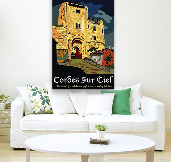 Cordes Sur Ciel Reproduction