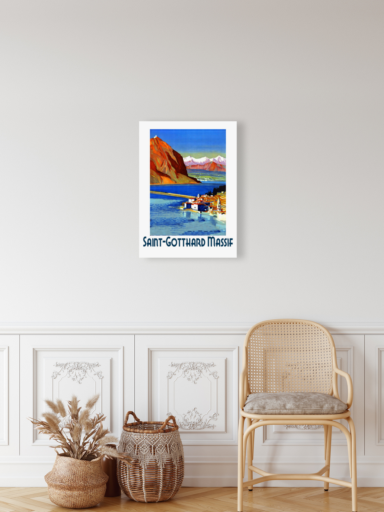 Saint Gotthard Massif Reproduction