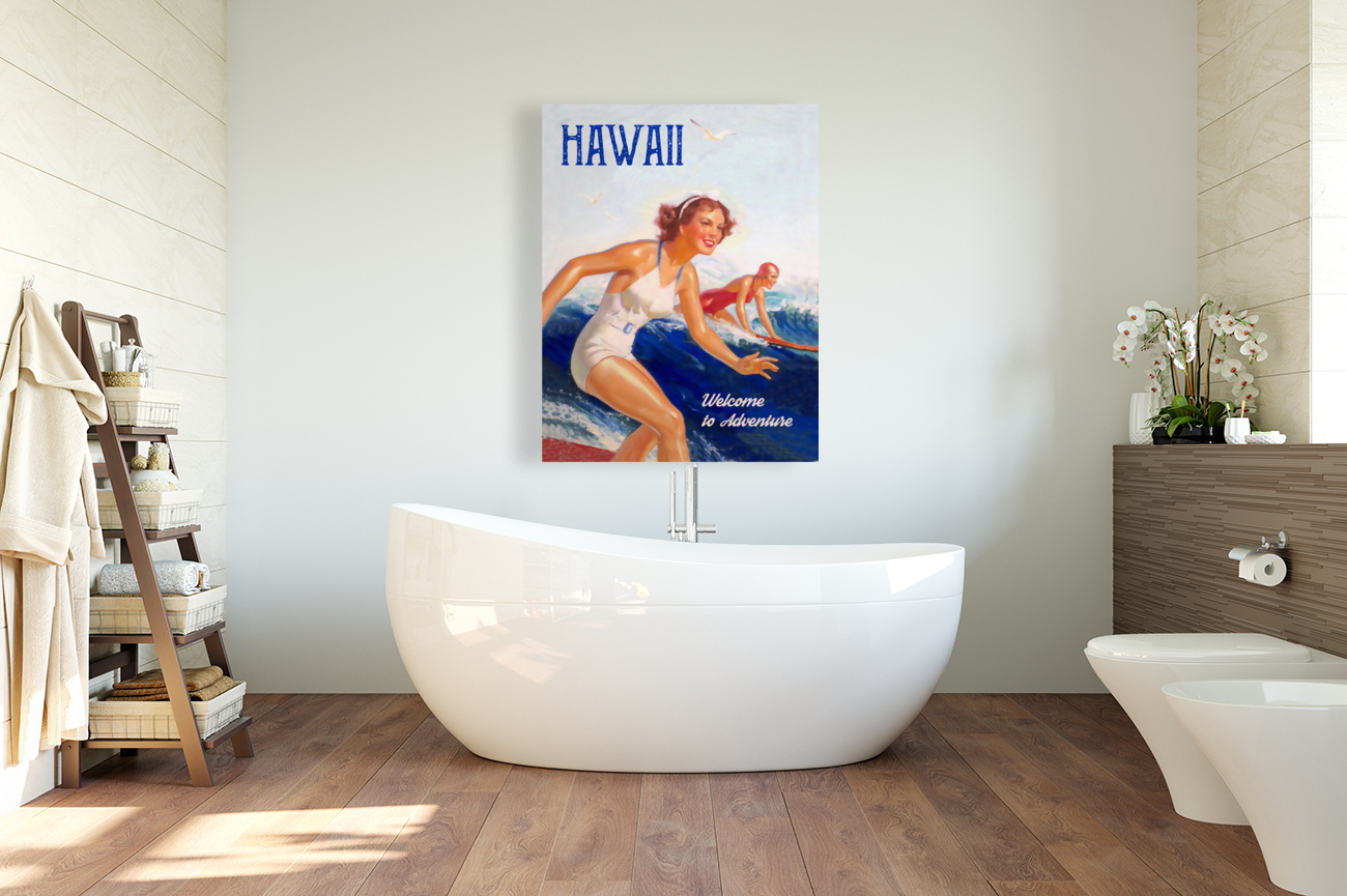 Hawaii Surf Reproduction