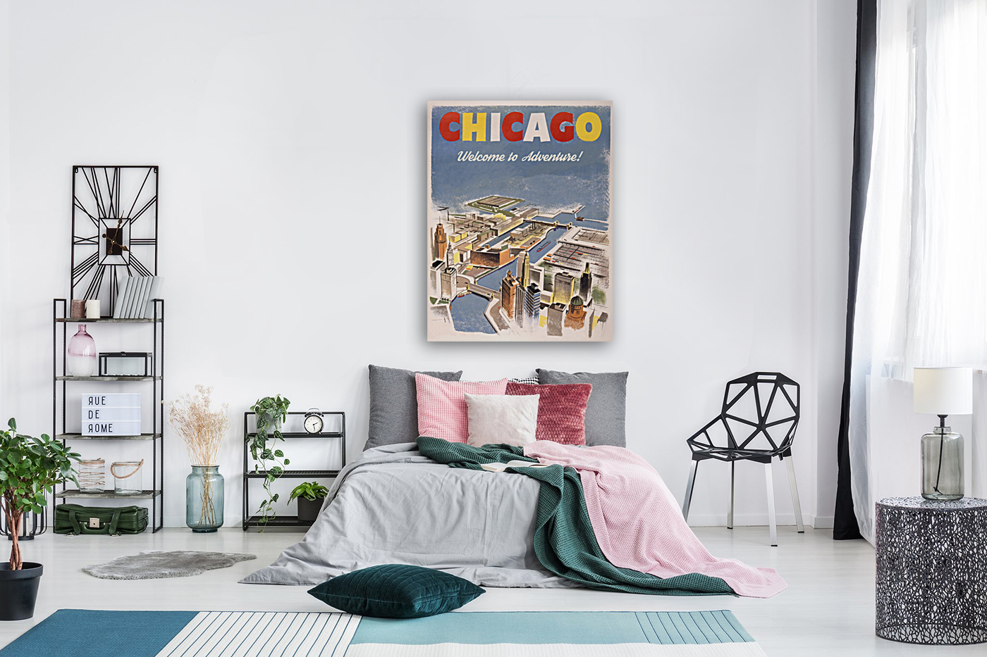 Chicago Poster Reproduction