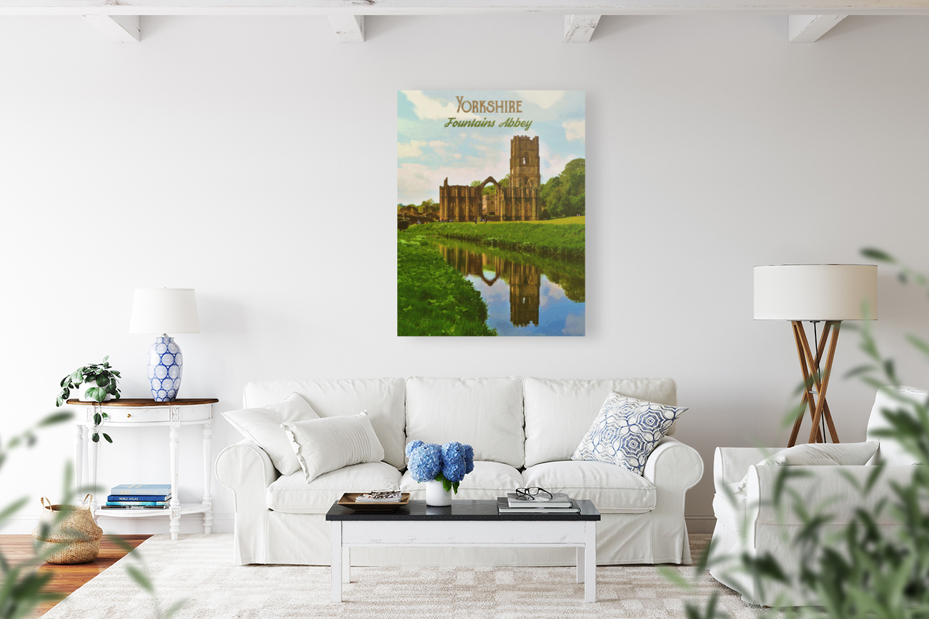 Yorkshire Poster Reproduction