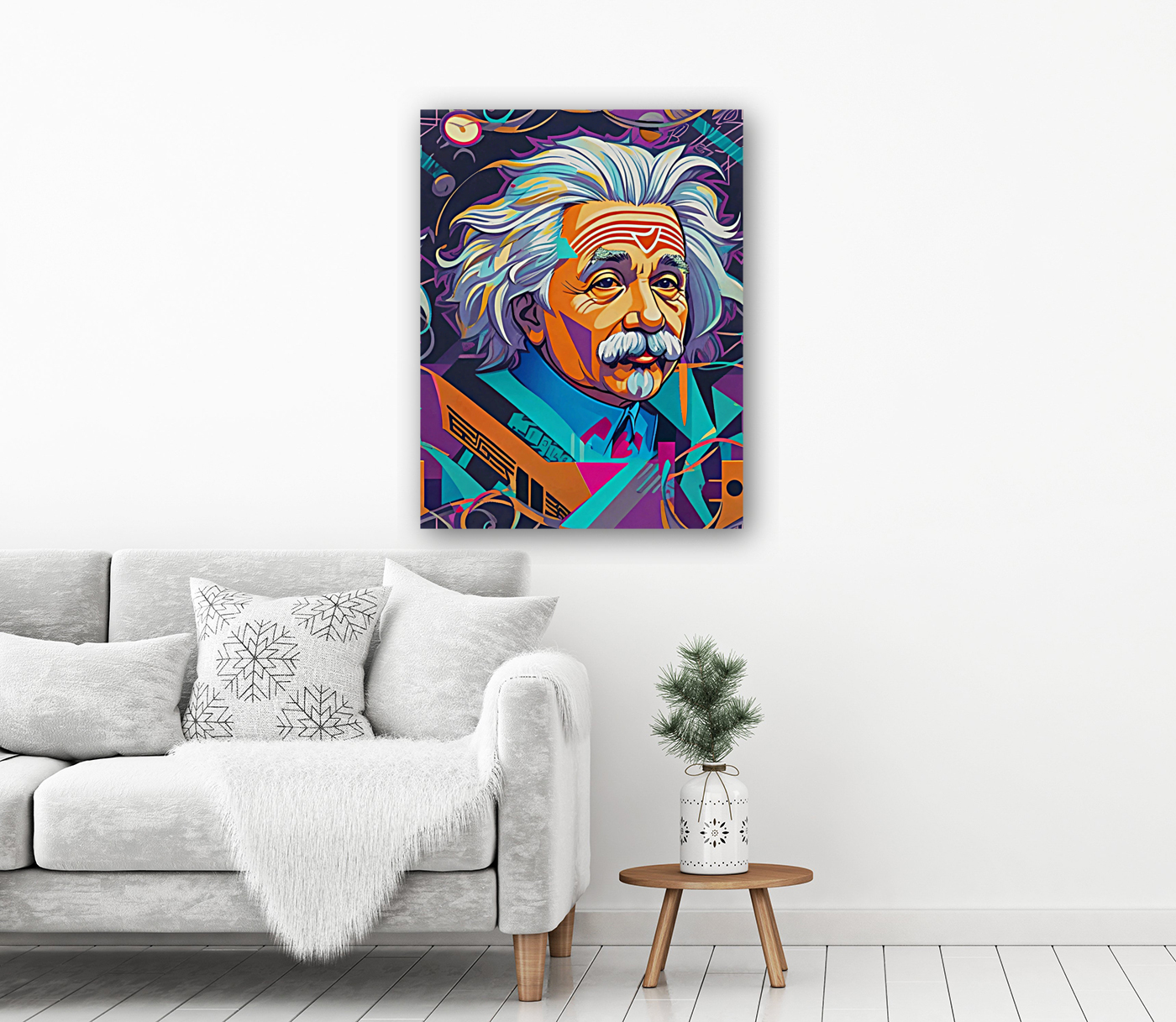 Einstein Graffiti  Reproduction