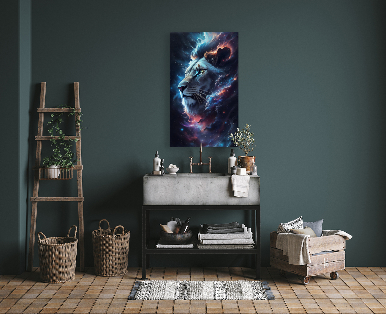Lion in Space Reproduction