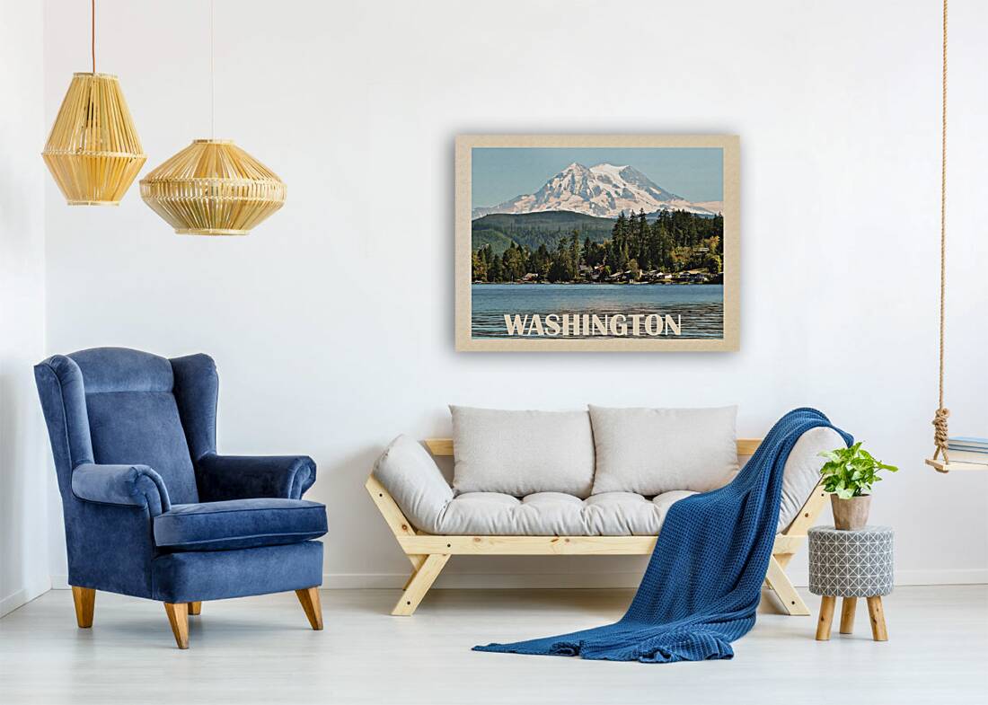 Washington Mount Rainier Reproduction