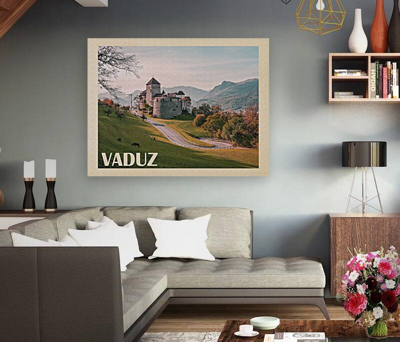 Vaduz Liechtenstein Reproduction