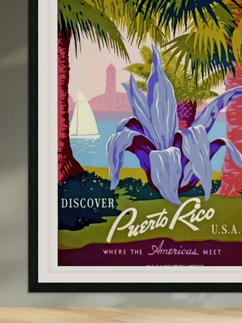 Discover Puerto Rico Reproduction