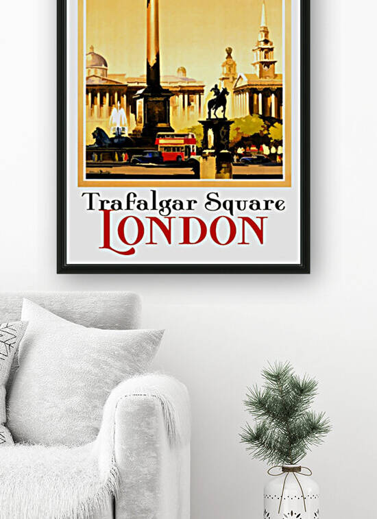 Trafalgar Square in London by vintagesupreme