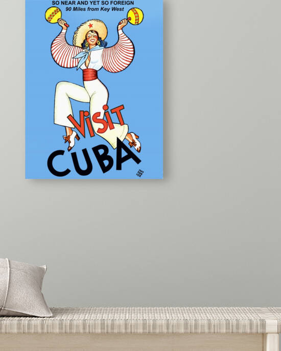 Visit Cuba Reproduction