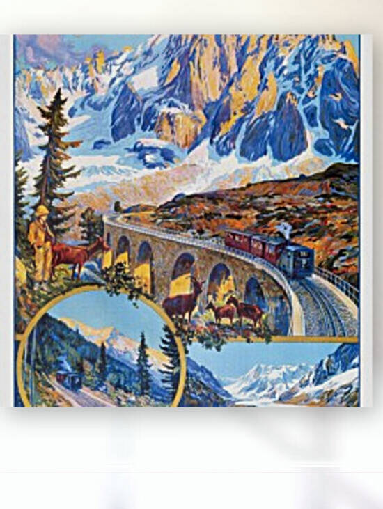 Chamonix Montenvers by vintagesupreme