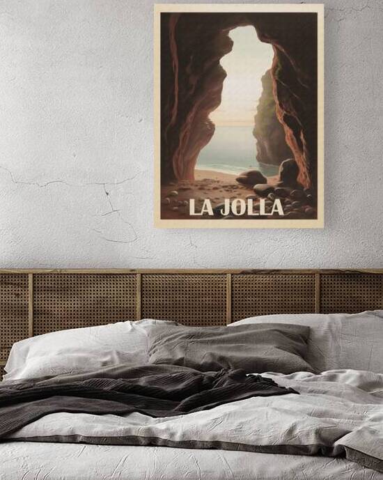 La Jolla Travel Poster by vintagesupreme