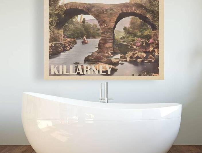 Ireland Killarney Travel Poster by vintagesupreme