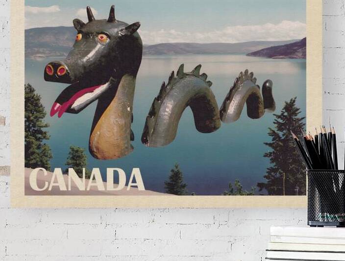 Canada Ogopogo on the Lake by vintagesupreme
