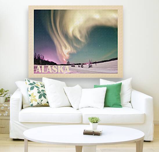 Alaska Aurora Borealis by vintagesupreme